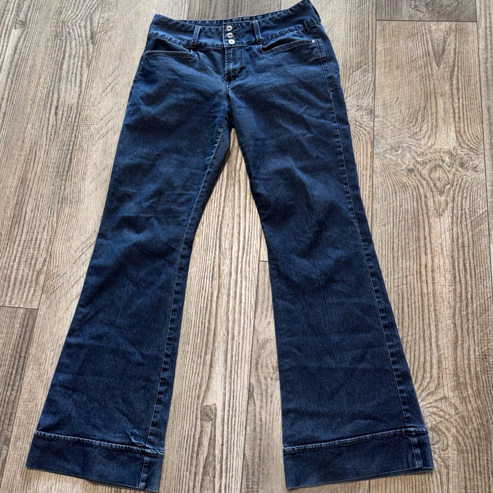Vintage G by Guess denim wide leg jeans 3 button 30 baggy flare